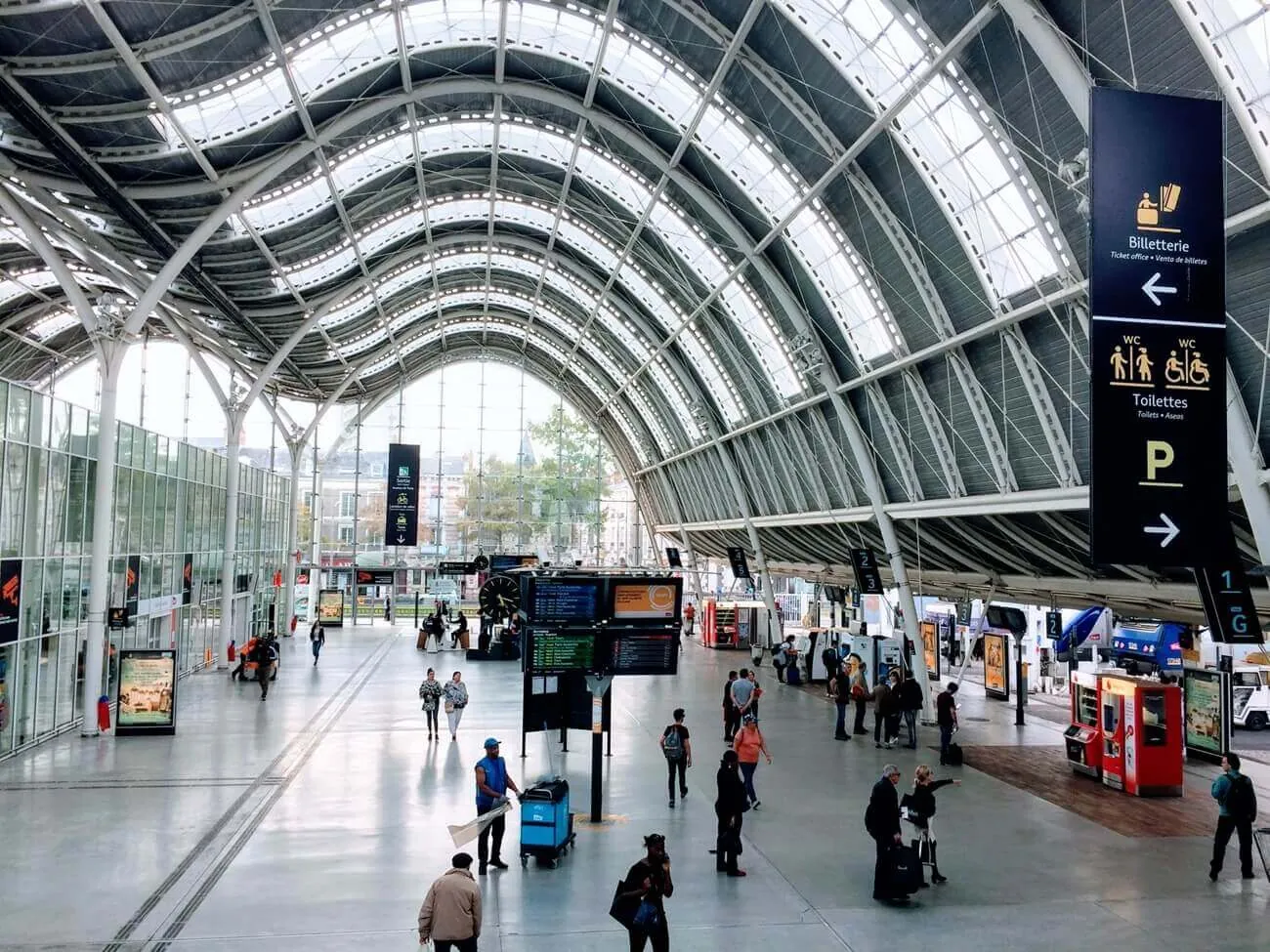 Hall de la gare d'Orléans